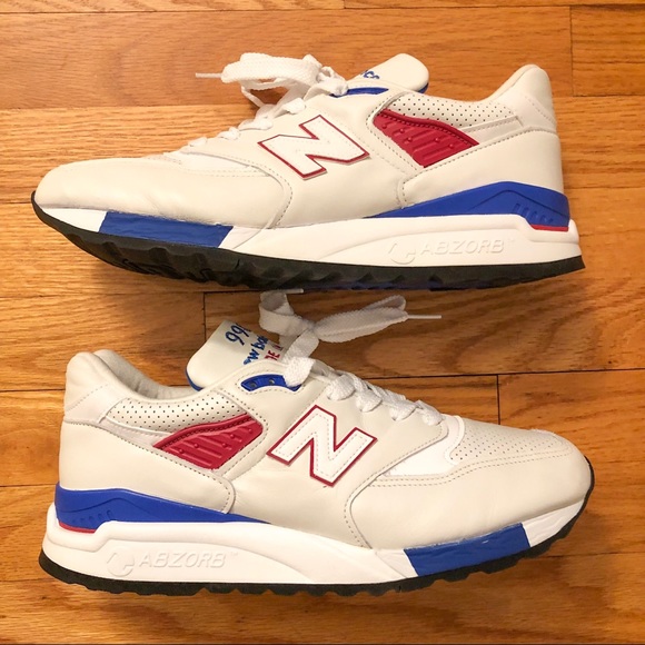 New Balance 998 Air Exploration White Leather 9 - Picture 3 of 7
